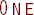 One